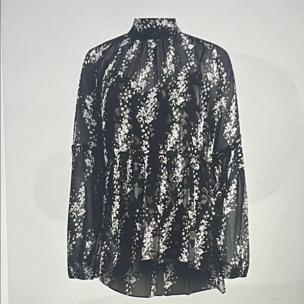 All Saints Elmear Cultivator Top Size 10 - Picture 6 of 11